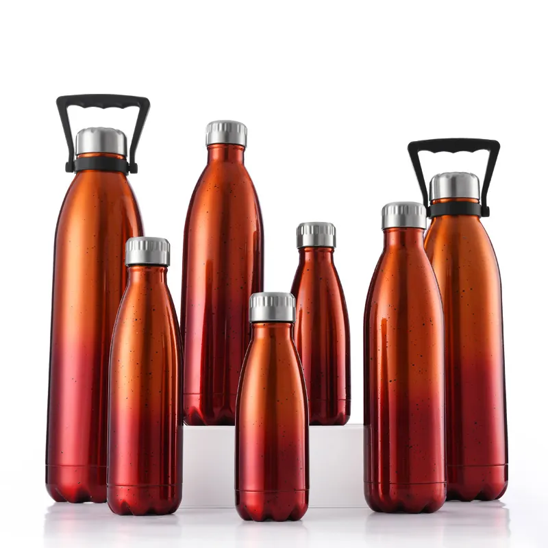 17OZ Double Wall Stainless Steel Sport Water Bottle Sweat Free Design ...