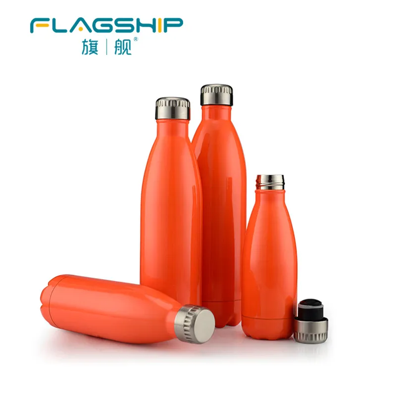 17OZ Double Wall Stainless Steel Sport Water Bottle Sweat Free Design ...